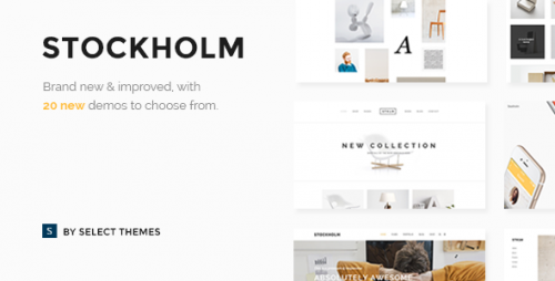 Nulled Stockholm v3.8.1 - A Genuinely Multi-Concept Theme logo