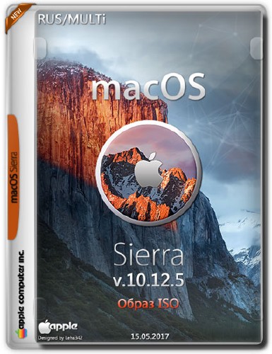 macOS Sierra v.10.12.5 - Образ ISO (RUS/MULTi/2017)