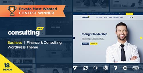 ThemeForest - Consulting v3.7 - Business, Finance WordPress Theme - 14740561 - NULLED