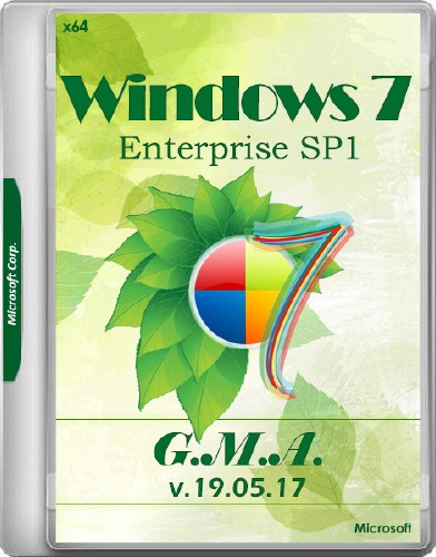 Windows 7 Enterprise SP1 G.M.A. v.19.05.17 (x64/RUS)