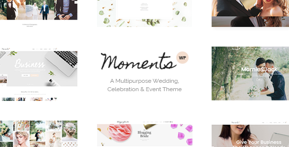 Nulled ThemeForest - Moments v1.4 - A Multipurpose Wedding, Celebration & Event