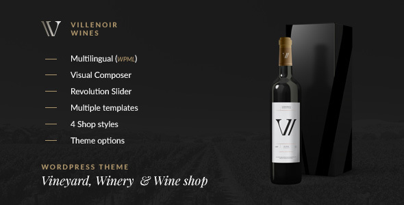 Villenoir v2.7 - Vineyard, Winery & Wine Shop - Wordpress