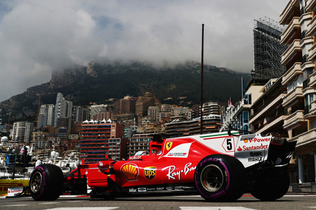 Формула-1. Гран-при Монако. Феттель – лучший во второй сессии свободных заездов