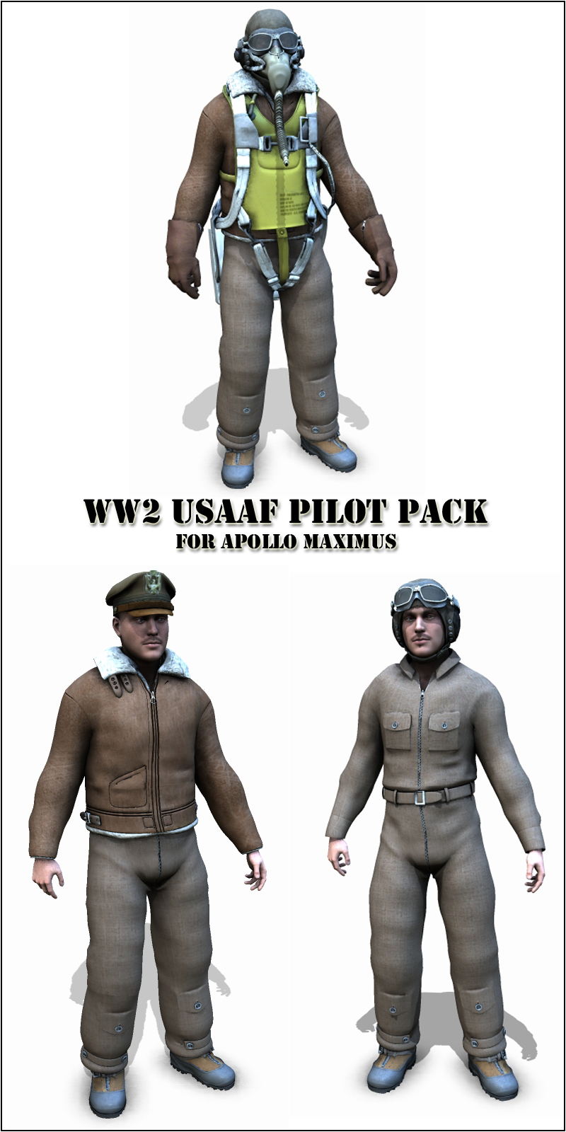 WW2 USAAF pilot pack