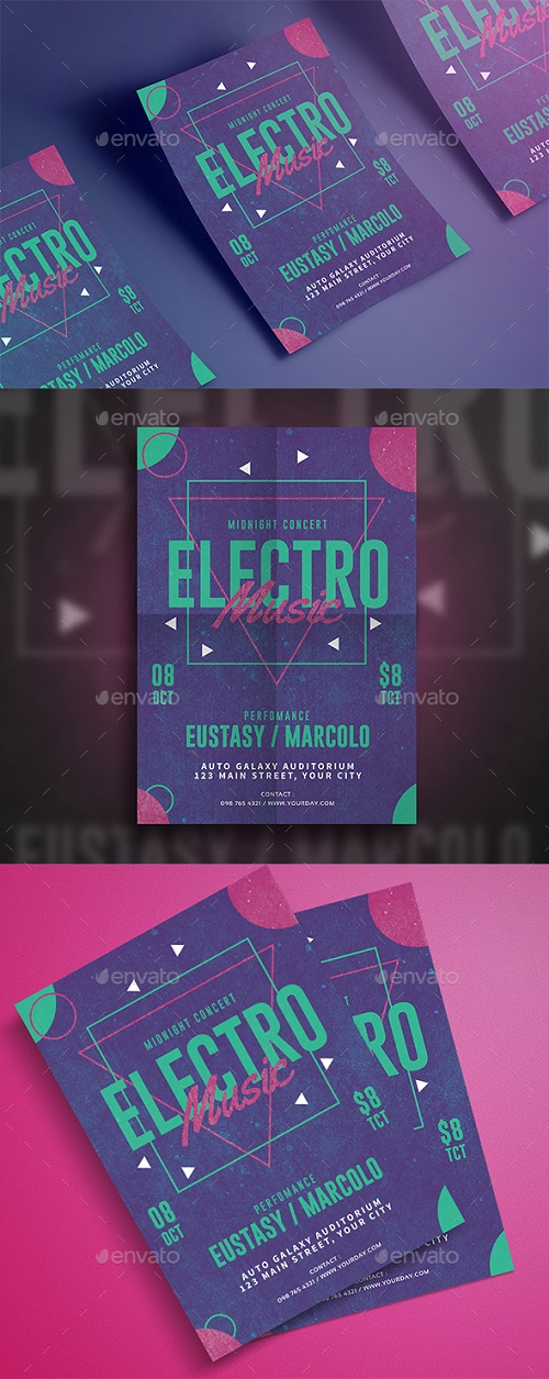 Electro Music Flyer 20017798