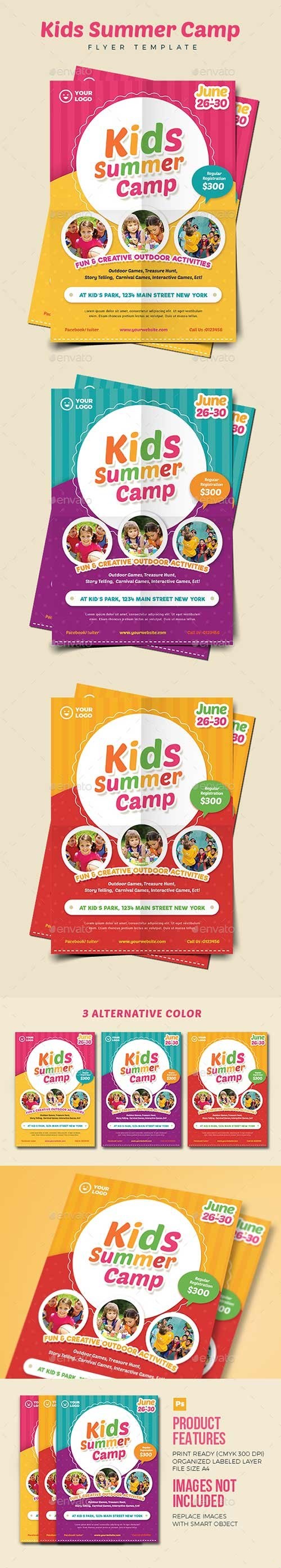 Kids Summer Camp Flyer 02 20047141
