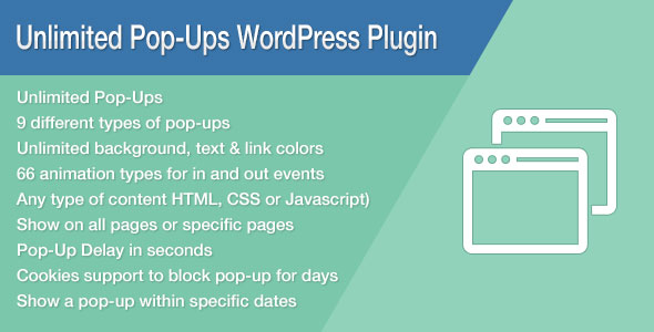 Unlimited Pop-Ups WordPress Plugin v1.4.5
