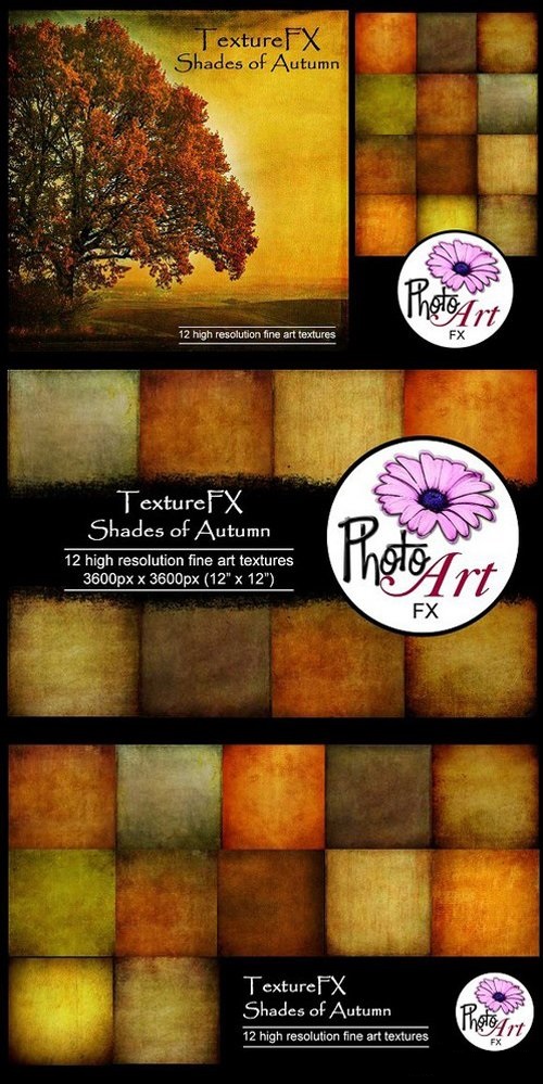 TextureFX: Shades of Autumn (12"sq) 1494224