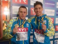 Сборная Украины завоевала еще две медали домашнего чемпионата Европы по скачкам в воду