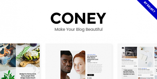 Nulled Coney v1.1 - A Trendy Theme for Blogs and Magazines  