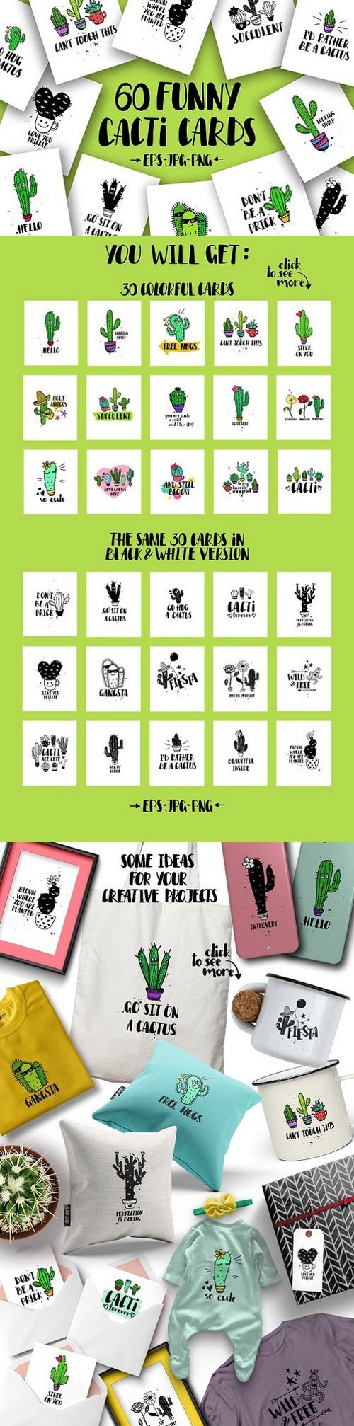 Cacti Cards 1519219