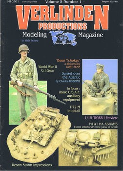 Verlinden Modeling Magazine Volume 5 Number 1