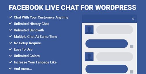 CodeCanyon - Facebook Live Chat for WordPress v2.7 - 13623421