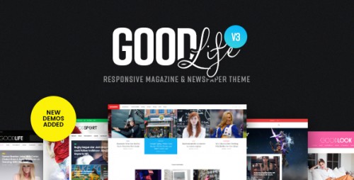 NULLED GoodLife v3.0.2 - Responsive Magazine Theme product cover