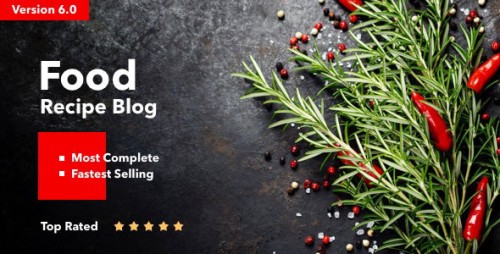 [NULLED] Neptune v6.1 - Theme for Food Recipe Bloggers & Chefs graphic