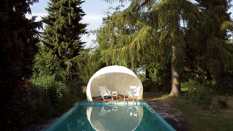 Креативная беседка garden igloo – уютный уголок в вашем саду