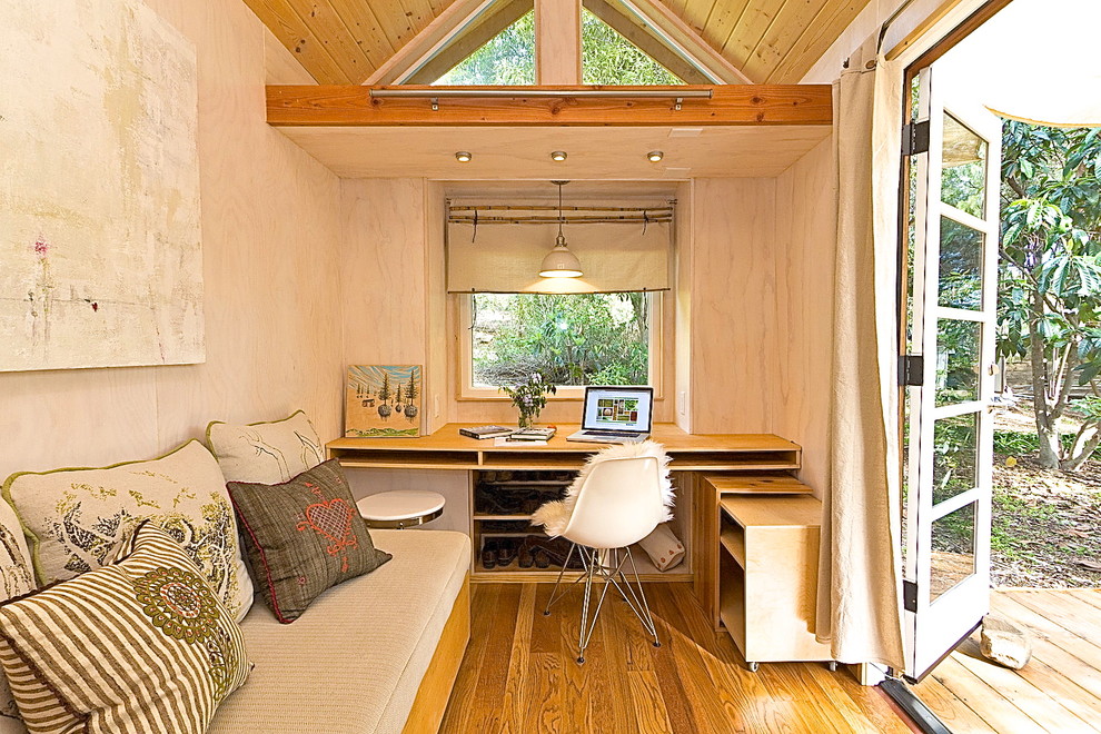 Великолепное оформление небольшого дома от студии sol haus design, калифорния, сша