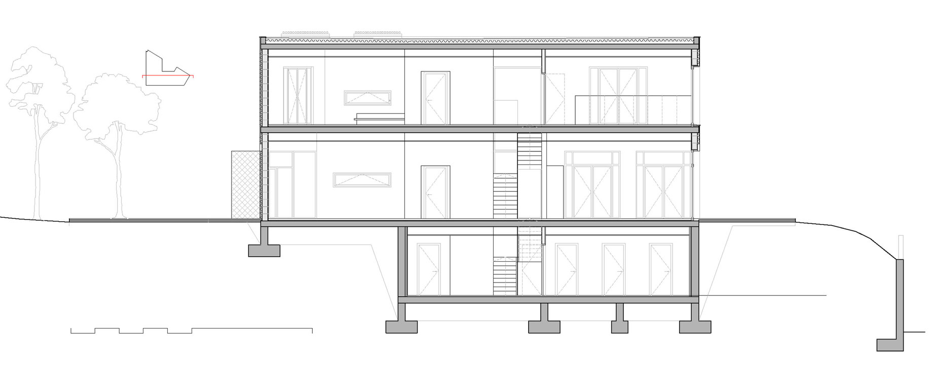 Современный дизайн загородного дома: реконструкция от studio ai — с верой в будущее, с мыслями о настоящем...