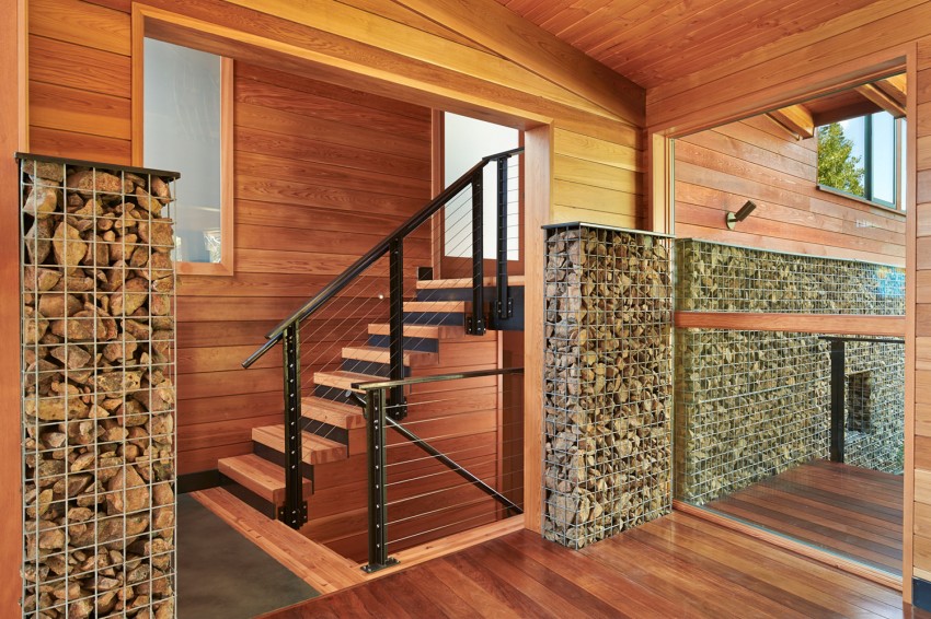 Дом в горах у озера от johnston architects — полная гармония с собой и окружающим миром