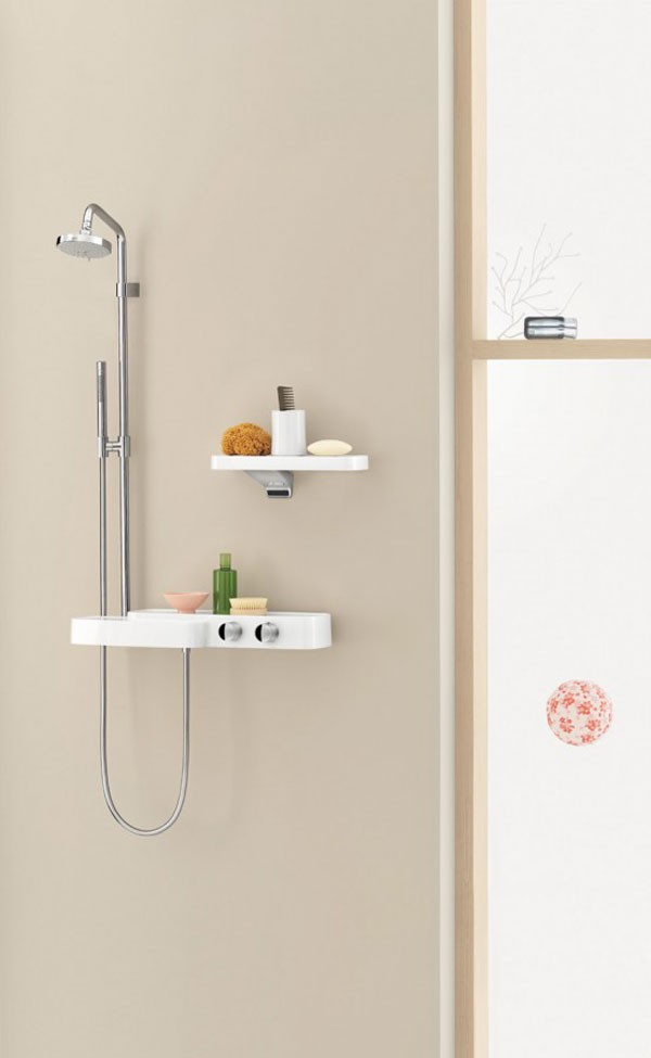 Дизайнерская чета bouroullec представляет — гибкая коллекция для ванной комнаты с французским шармом