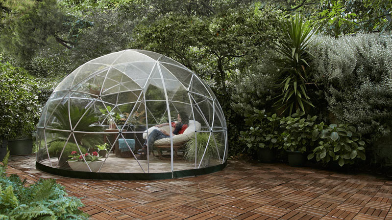 Креативная беседка garden igloo – уютный уголок в вашем саду