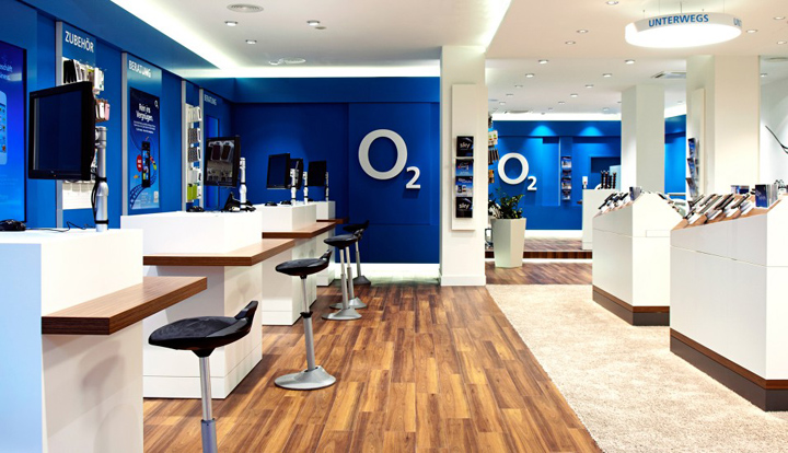 Дизайн магазина телефонов o2 marketplace в мюнхене: глоток свежего кислорода!