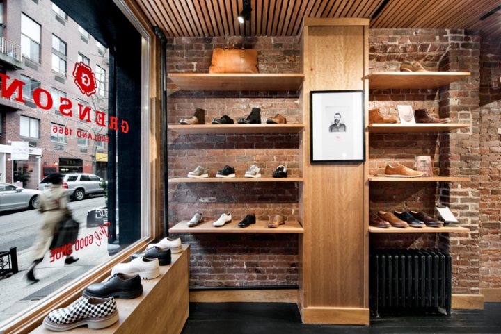 Дизайн магазина обуви grenson: великолепное обрамление для роскошной продукции