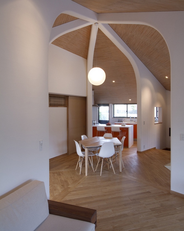 Современный японский дом — креативный проект от kazuya morita architects, nagoya, япония