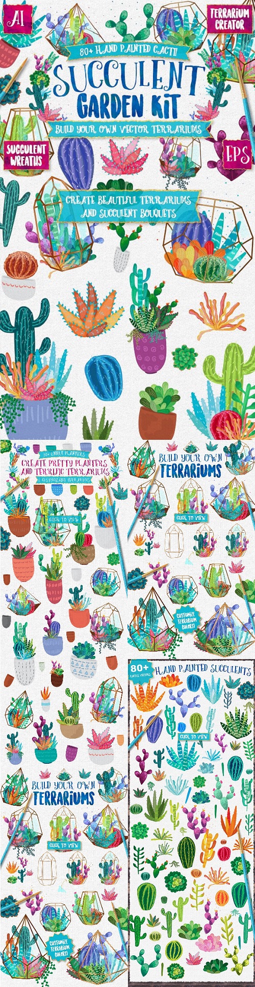 Terrarium Creator:Succulents & Cacti 1502009