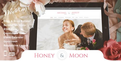 ThemeForest - Honeymoon & Wedding v13.0 - Wedding and Wedding Planner - 8103339