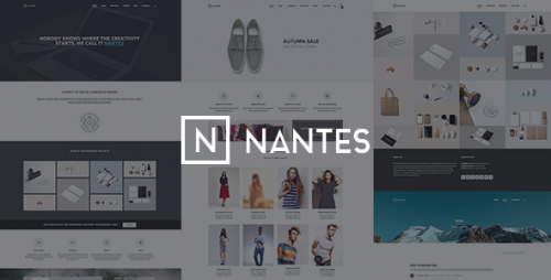 Nulled Nantes v1.5.3 - Creative Ecommerce & Corporate Theme cover