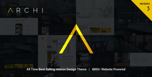 [GET] Nulled Archi v3.5.30 - Interior Design WordPress Theme product pic