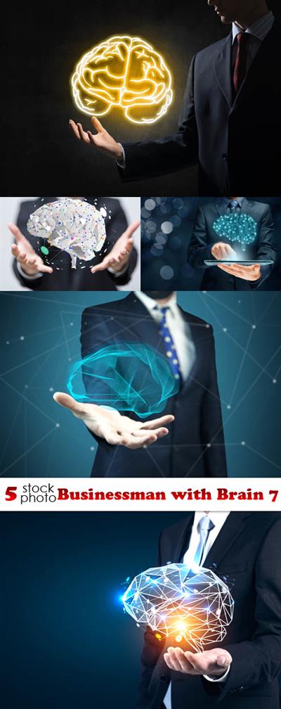 Photos - Businessman with Brain 7
