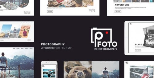Foto v1.4 - Photography WordPress Themes for Photographers snapshot