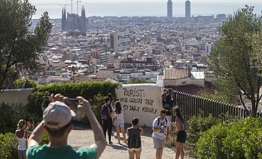 В Барселоне миновала акция протеста против наплыва туристов