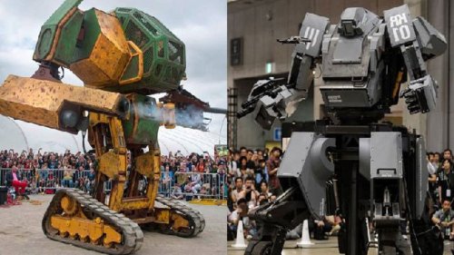 Роботы MegaBots и Kuratas