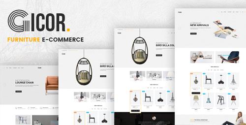 ThemeForest - Gicor v1.0 - Furniture OpenCart Theme (Included Color Swatches) - 22711077