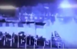 Возникло видео крушения вертолета в Лестере