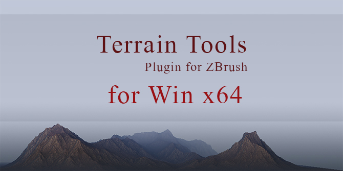 Gumroad - Terrain Tools 1.4 - ZBrush Plugin (Win x64)