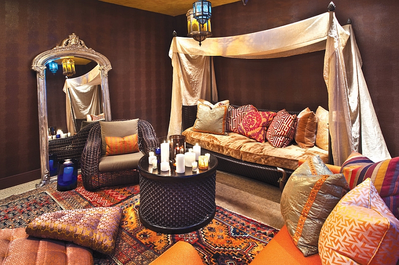 33 Оригинальные идеи оформления гостиной в марокканском стиле – древний и загадочный восток на современный лад