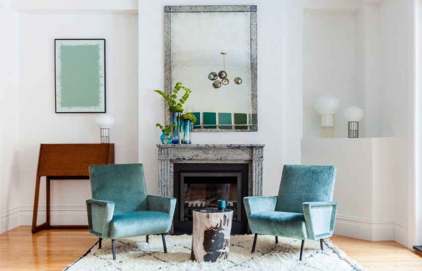Создание эксклюзивных интерьеров — безупречный баланс объёмов и цветов в стильном интерьере апартаментов