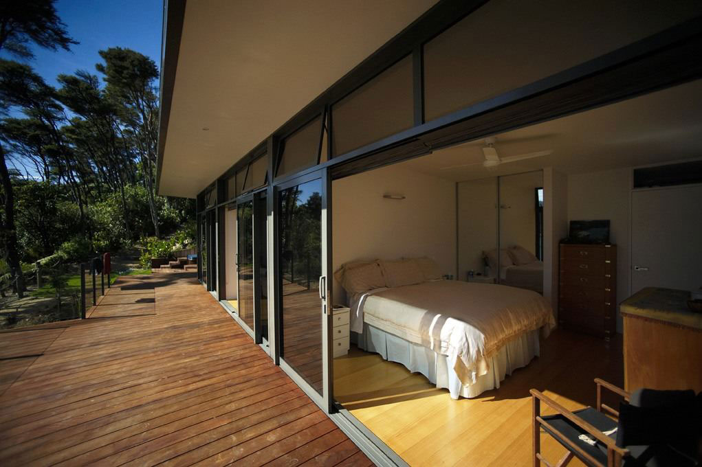 Великолепный дом от архитектурной фирмы мва – умиротворяющее спокойствие девственного леса, мальборо, новая зеландия