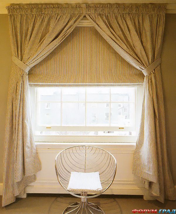 Придадим оригинальности обстановке: элегантный дизайн штор для главной комнаты в доме