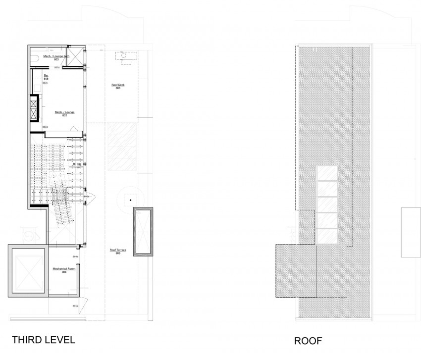 Роскошная двухэтажная гостиная в триплексе от дизайнерского бюро turett, нью-йорк, сша