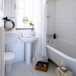 Интерьер маленькой ванной — фото