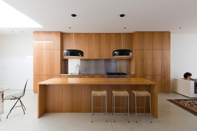 Китайская шкатулка в современной архитектуре — оригинальный bondi house от fearns studio: бетон и дерево слились воедино, сидней, австралия