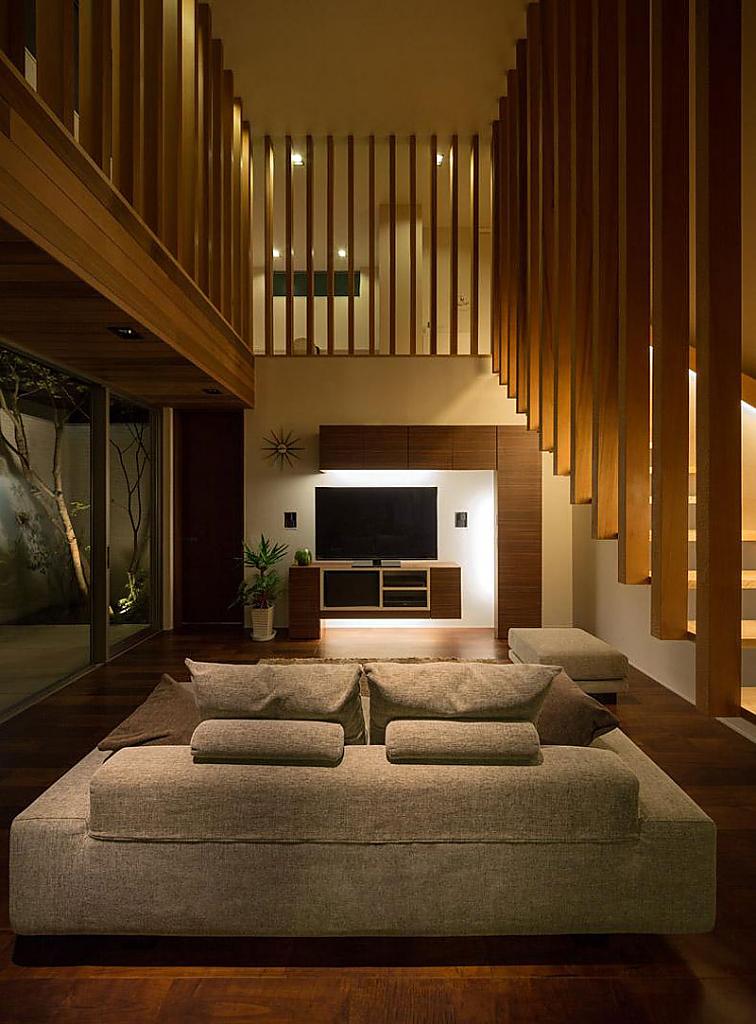 Великолепный частный дом в стиле современного японского минимализма