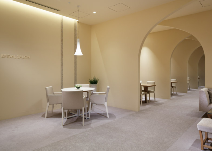 Свадебный салон от ryo matsui architecs – нежность и минимализм, япония