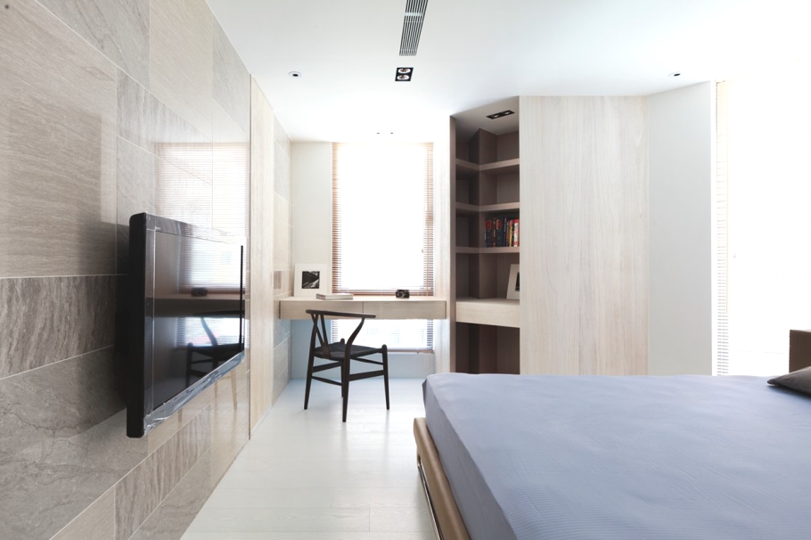Проект chang residence от архитектурной студии atelierii – роскошь в белом цвете, тайвань