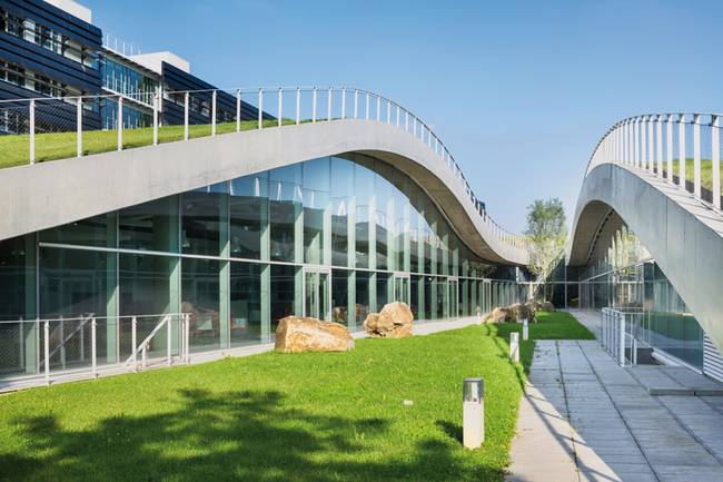 Зелёные крыши в архитектуре: как сделать здание частью окружающей среды?